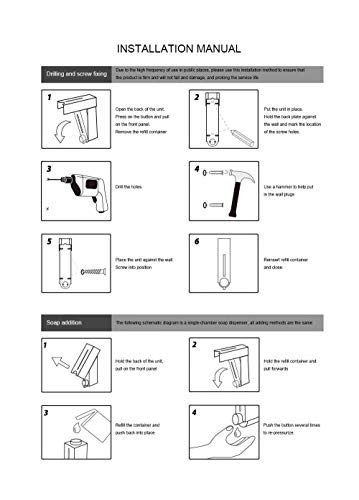BALMYSPACE Shampoo Dispenser for Shower Wall Black, Wall-Mounted Shower soap Dispenser Trio 3-Chamber, Refillable Shampoo Conditioner Pump Dispenser for Home and Hotel Bathroom