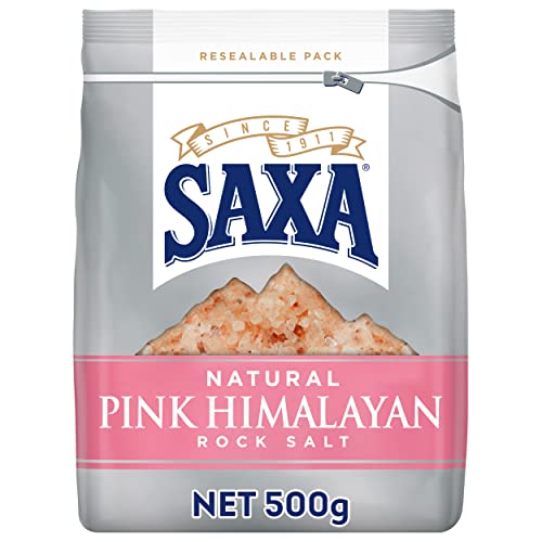 Saxa Pink Himalayan Rock Salt 500 g