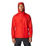 Mountain Hardwear Men's Standard Acadia Jacket, Fiery Red, Small