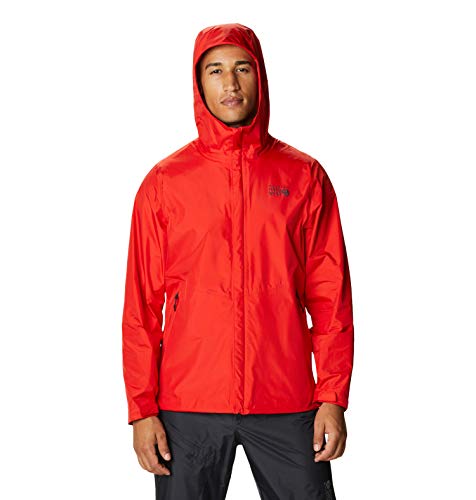 Mountain Hardwear Men's Standard Acadia Jacket, Fiery Red, Small