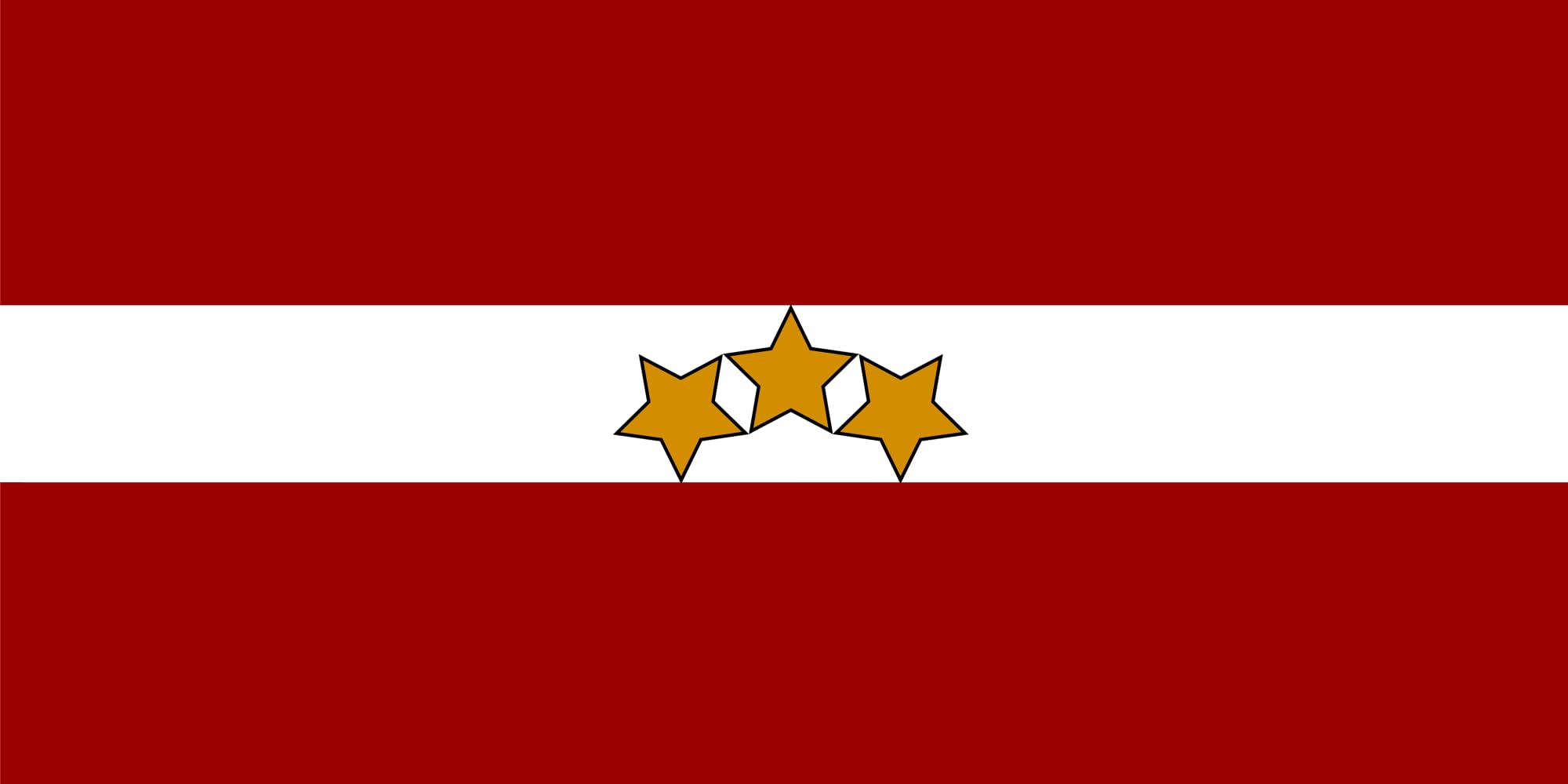 Drapeau Lettonie grand format extérieur Latvijas karogs à trois étoiles