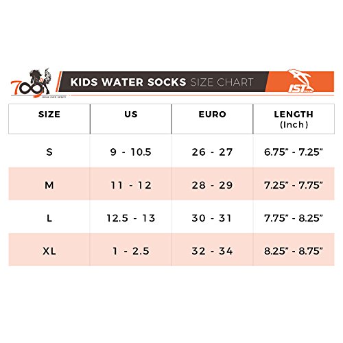 Ist Neoprene Fin Socks Flipper Slipper, L, Youth #TOP3