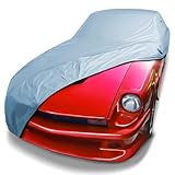 iCarCover Custom Car Cover Nissan 280ZX 2-Seater, Waterproof All-Weather Rain Snow UV Sun Protector Full Exterior Indoor Outdoor Car Cover with Strap (Year Fits 1979-1983)