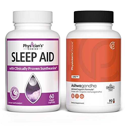Ashwagandha 1950mg Organic Ashwagandha + Sleep Aid with Valerian Root