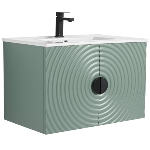 Fine Fixtures Pellabay Modern 30 Inch Bathroom Vanity with Sink
