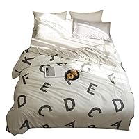 Algopix Similar Product 1 - BuLuTu Bird Queen Duvet Cover Girls