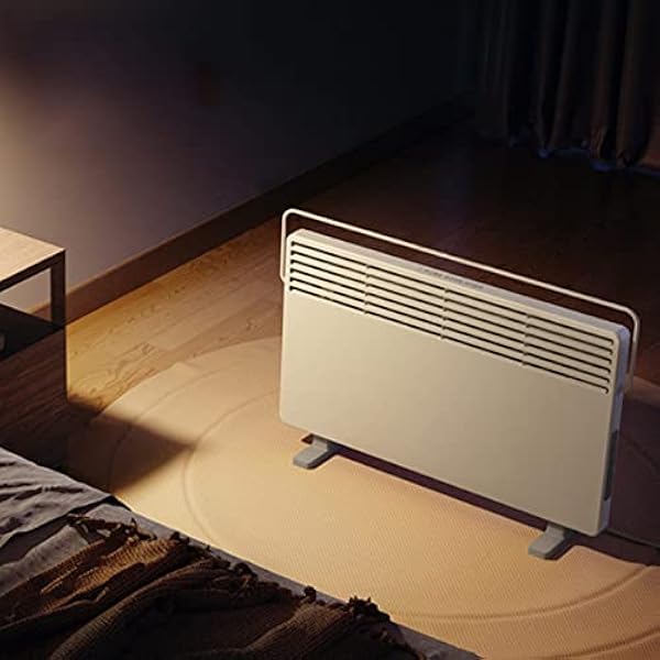 riscaldamento Riscaldamento intelligente a temperatura costante Riscaldamento del radiatore a convettore con termostato regolabile 6 impostazioni di calore regolabili - Radiatore senza olio (2200W)