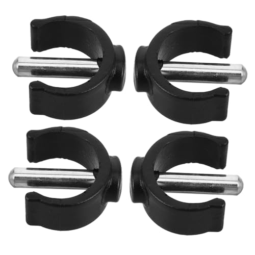 FOMIYES 4pcs C-Shape Latch Clamp for Walking Sticks and Canes Adjustable Clips for Secure Buckle Handles Durable Plastic and Accessories for Walkers and Crutches