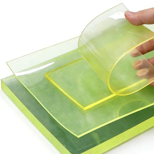 Feuilles PU 300x500mm plaque de polyuréthane 5mm lot de 3 pour isolation et découpe