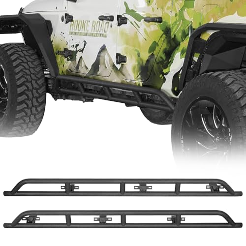 u-Box Gladiator JT Tube Steel Slider Rocker Guards Compatible with Jeep Gladiator JT 2020 2021 2022 2023 2024 2025 2026 Sport | Willys | Overland | Rubicon | Mojave | Altitude | North Edition