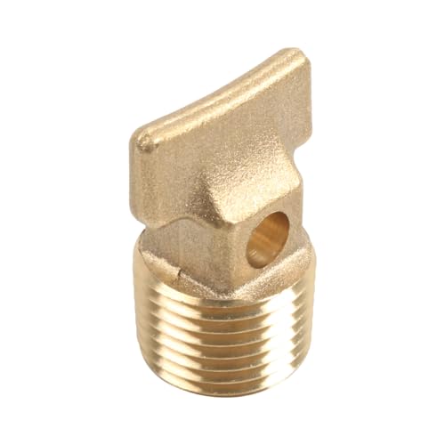Bouchon de vidange en laiton de haute précision 1,27 cm NPT Garboard pour coque de bateau