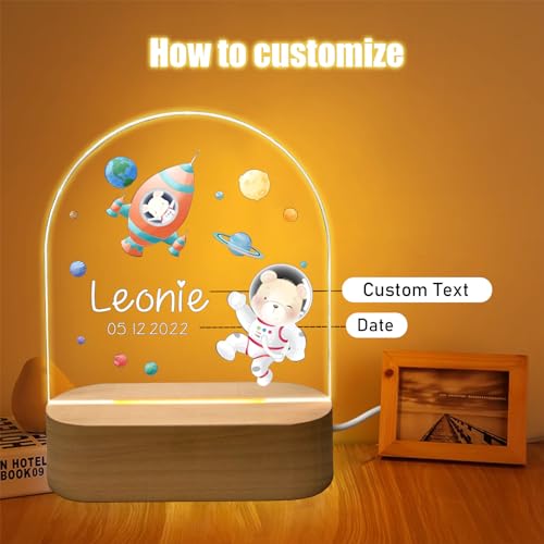 Lámpara de Noche LED Personalizada Acrílica con Signo Zodiacal miniatura 2