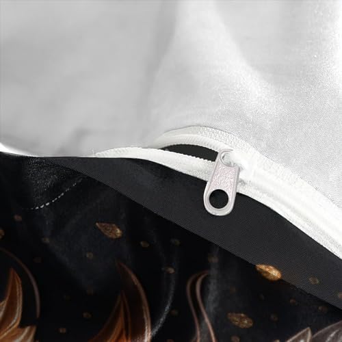 Housse de couette renard imprimée en 3D avec fermeture éclair invisible - 8