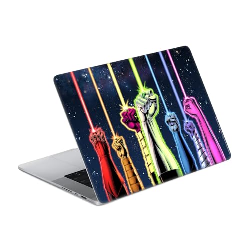 Autocollant vinyle MacBook Pro 14 A2442 skin protection Green Lantern DC