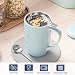 LOVECASA Tazas de Té con Tapa y Filtro Acero inoxidable 450 ML,...