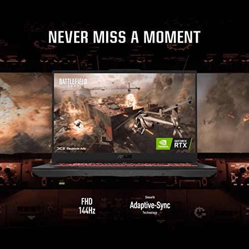 Image of ASUS TUF Gaming A17 (2022) Gaming Laptop, 17.3 inch 144Hz FHD IPS-Type Display, AMD Ryzen 7 6800H CPU, GeForce RTX 3060 GPU, 16GB DDR5, 512GB PCIe SSD, Wi-Fi 6, Windows 11 Home, Mecha Gray, FA707RM-ES73