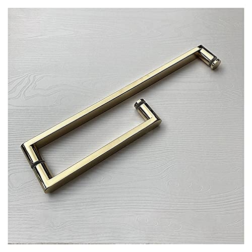 Poignée pour bain anti-glisse SUS304 chrome pour sécuriser la porte de douche en verre