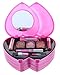 ETA Pink Double Heart Glamour Girl Makeup Color Kit BR