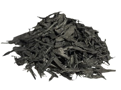 100% Wire-Free Shredded Rubber Mulch – Black – 10 lb (0.6 cu ft) – Long-Lasting