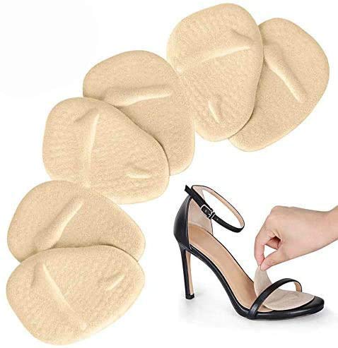 3 Pairs Suitable for Women's Shoes Bone Pads, Foot Pads, Ball Insoles, Front Insoles with High Heels and Comfortable. The Non-Slip, Reusable Foot Pad and Insole Can Relieve Pain Throughout The Day