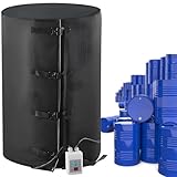 【MAINTIEN DE LA TEMPÉRATURE OPTIMALE】Le chauffe-baril de 200 L (53 gal) maintient les matériaux à des températures minimales, une solidification ou une cristallisation des liquides minimale et maintient les substances gazeuses à une chaleur optimale. Elle réchauffe les fûts, les seaux à miel et les bouteilles de propane même dans des conditions climatiques extrêmes, évitant ainsi les arrêts de production et permettant des économies de temps et d'argent
