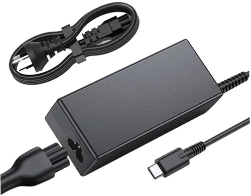 65W USB-C Charger Fit for HP EliteBook 1040 840 830 835 845 860 865 645 650 655 640 630 Elite x360 830 1040 2-in-1 G10, ProBook 440 445 455 Fortis 14 inch G10 PC Laptop Power Cord Supply