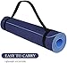 Yoga Mat - Upgraded Yoga Mat Eco Friendly Non-Slip Exercise & Fitness Mat with Carrying Strap, Workout Mat for All Type of Yoga, Pilates(1/4 inch-1/8 inch)
