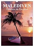Malediven - Träumen im Paradies (Wandkalender 2023 DIN A3 hoch), Calvendo Monatskalender - Elisabeth Stanzer 