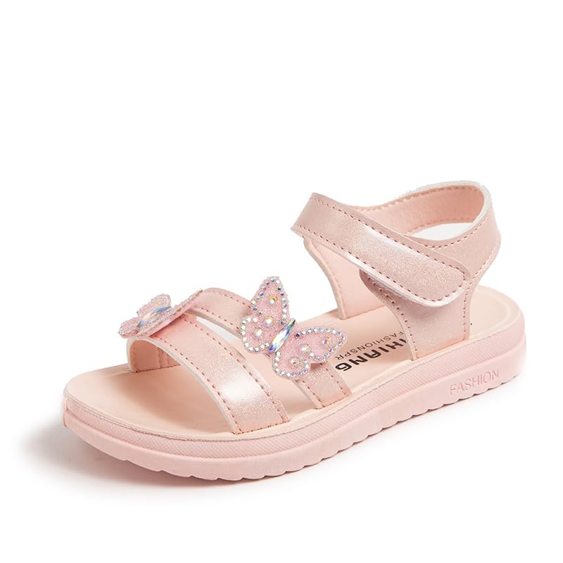 Girls Sandals Open Toe Summer Outdoor Sandals Little Girls Dress Party Shoes Cross Strappy