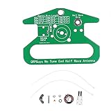 [ADAPTATION D'IMPÉDANCE INTÉGRÉE] Le transformateur toroïdal intégré élimine le besoin d'une alimentation séparée en faisant parfaitement correspondre la ligne demi-onde haute impédance avec un point d'alimentation de 50 ohms.Évaluée à 10 , cette solution intégrée assure un transfert de puissance efficace et minimise la perte de signal pour des performances supérieures.