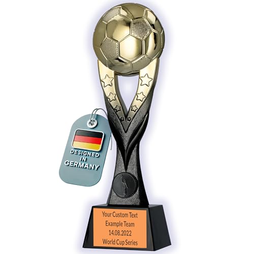 Coupe de vainqueur de football Larius de 26 cm pour championnats et tournois de clubs