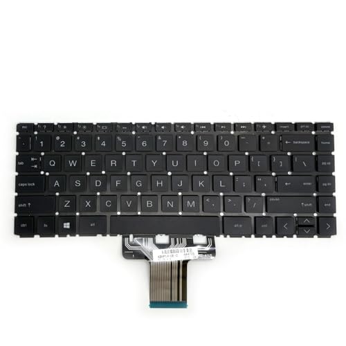 Teclado retroiluminado estadounidense HP 14-CM 14-DG ideal para escribir de noche