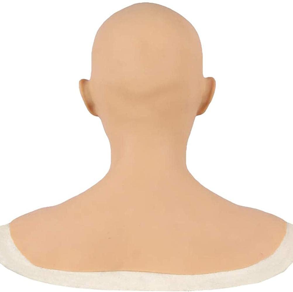 Dan&Dre Halloween Masks Real, Soft Latex Realistic Female Latex Headgear Cosplay Drag Queen Halloween Costume Headgear