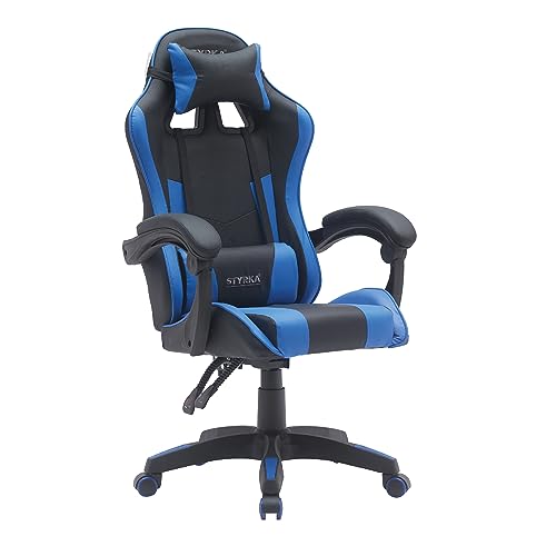 STYRKA | Silla Gamer Ergonómica Reclinable Súper Cómoda...