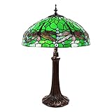 HANDGEMACHTES DESIGN - Alle Lampen im Tiffany-Stil von HAES DECO werden von erfahrenen Handwerkern handgefertigt und können in keiner Weise maschinell oder automatisiert hergestellt werden. Der Lampenschirm besteht oft aus farbigem Glas und wird nach der traditionellen Folienmethode hergestellt.