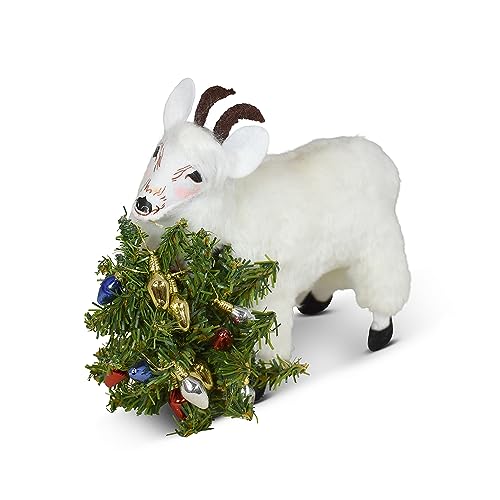 Annalee Jolly Goat authentique statuette de collection peinte main