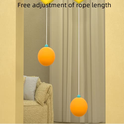 Children's Indoor Hanging Table Tennis，Cute Hanging Table Tennis Trainer Set For Parent Child， For Parent Kids,Improve Hand-Eye Coordination #TOP4