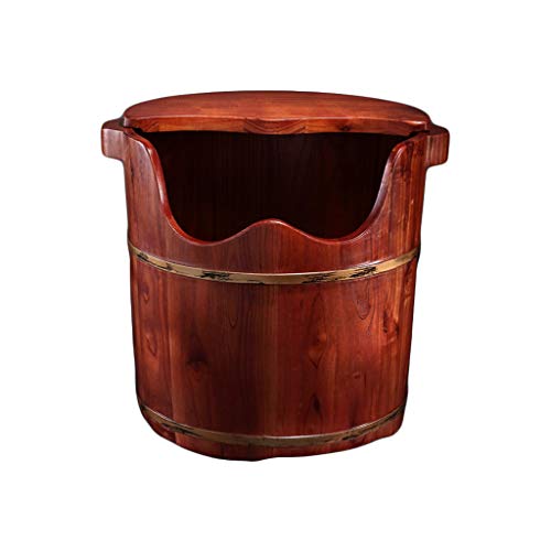 Barril de madera para baño de pies y spa