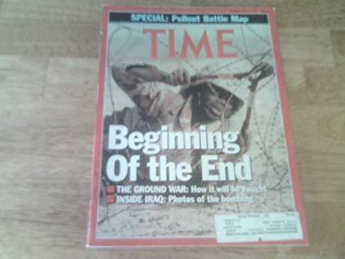 Time Magazine February 25 1991 Beginning of the End Special: Pullout Battle Map