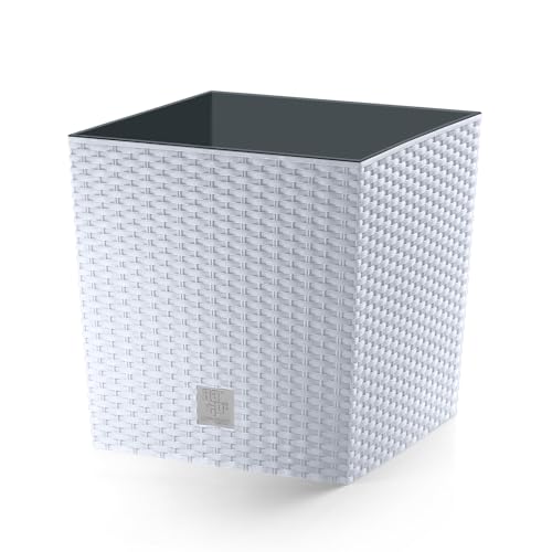 Maceta decorativa de plástico para flores