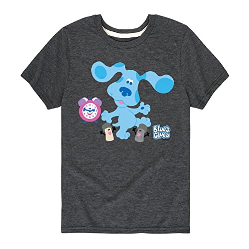 HYBRID APPAREL - Blue Clues & You! - Blue Clues Crew - Toddler & Youth Short Sleeve Graphic T-Shirt