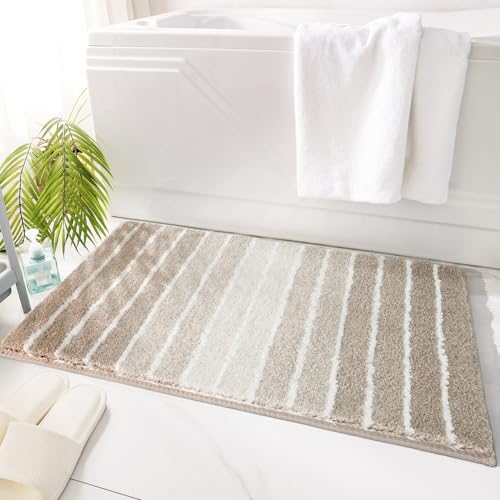 TANVILL Bathroom Rug, Non-Slip Washable Absorbent Bath Mat by TANVILL - Used condition - US$11.59