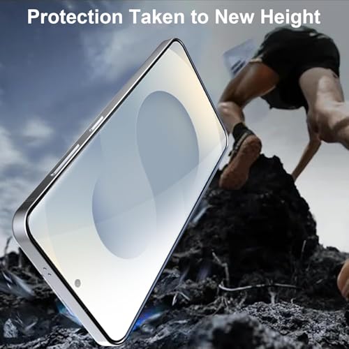 Image of OneFish Screen Protector Compatible with Samsung Galaxy S26 ,2 Pack | 9H Tempered Glass, HD Clear, Scratch Resistant, 10s Auto Dust-Elimination Installation, Support Fingerprint Unlock