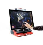 JVL Echo 22' Touchscreen Bartop Arcade Machine - Plug & Play, No Coins Needed | 149 Games Ready to Play, Compact Bartop Design for Home Bar & Tavern