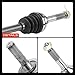 A-Premium Pair (2) Rear CV Axle Shaft Assembly Compatible with Kawasaki Teryx 750 2008 2009 2010 2011, Driver and Passenger Side, Replace# 59266-0018