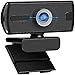 Produktbild 1080P Webcam Mit Mikrofon, USB 2.0 Plug & Play, für PC MAC Laptop Desktop, Stream Webkamera für Skype, YouTube, Live Broadcast Videokonferenz (Schwarz)
