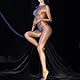 RUIBAVYA Damen öL GläNzende Bodystocking Sexy Jumpsuit GanzköRper Strumpfhose Mit Kapuze Nylon Bodysuit Plus Size