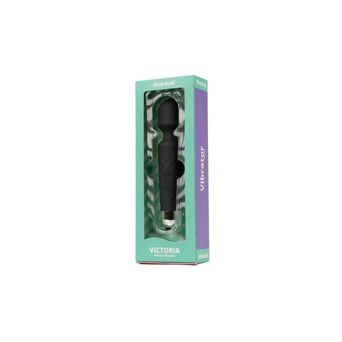 Victoria, Vibrador, Estimulación de Clítoris, Ultra Silencioso, Recargable USB, 8 Intensidades, 10 Modos de Vibración, Cabezal Flexible, Silicona, Suave, Sumergible (Negro)