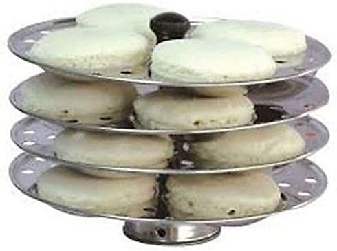 RECO 100% STAINLESS STEEL,IDLI MAKER.IDLI STAND,KITCHEN APPLIANCES,4 PIECE STAND