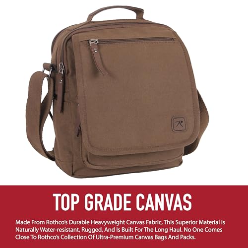 Rothco Compact Every Day Work Canvas Shoulder Bag - EDC Essentials and Daily Commutes4